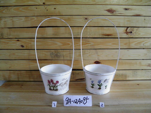 Wooden Flower Pot75